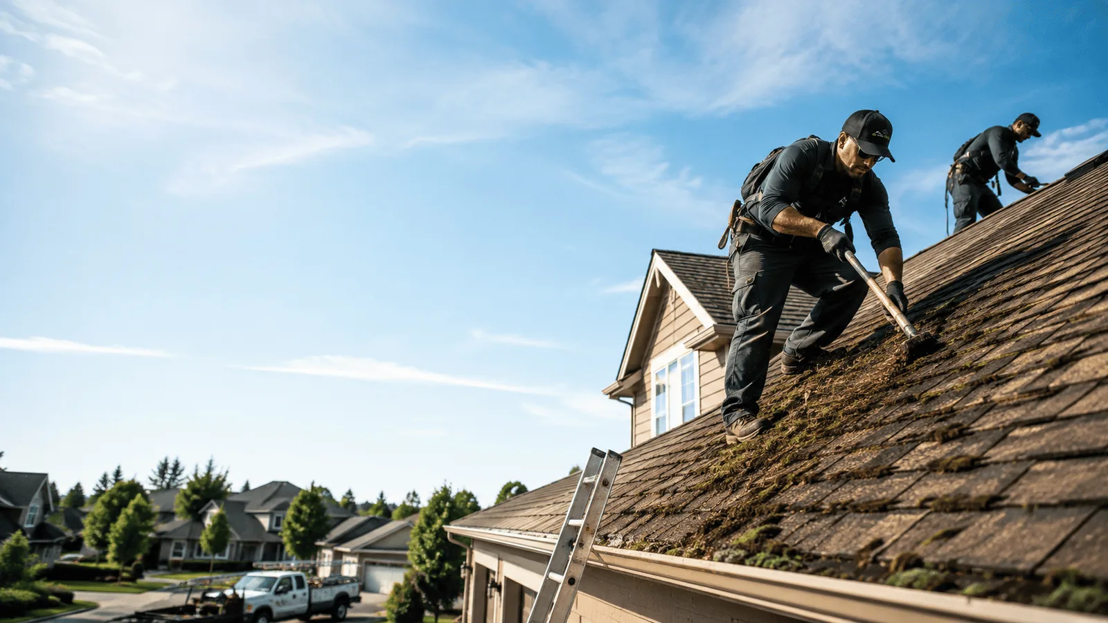 Roof Moss Removal in Brussels, WI near me